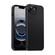iPhone 16e / 17e iPAKY Star Lord Series Carbon Fiber Textured Oil Spray PC+TPU Phone Case - Black