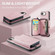 iPhone 16e / 17e JEEHOOD J02 Magnetic Zipper Horizontal Flip Leather Phone Case - Pink