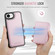 iPhone 16e / 17e JEEHOOD J05 Business Magnetic Style RFID Leather Phone Case - Pink