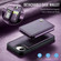 iPhone 16e / 17e JEEHOOD J05 Business Magnetic Style RFID Leather Phone Case - Purple
