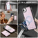 iPhone 16e / 17e JEEHOOD J09 Buckle Card Bag MagSafe Magnetic Style RFID Leather Phone Case - Pink