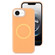 iPhone 16e / 17e Jelly Liquid Silicone MagSafe Magnetic Phone Case - Orange