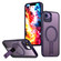 iPhone 16e / 17e kalebol Honeycomb Cooling MagSafe Holder Phone Case - Purple