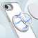 iPhone 16e / 17e kalebol MagSafe Metal Ring Holder Phone Case - Transparent