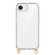 iPhone 16e / 17e Kalebol Minimalist High Transparency Multi Color Rotating Lanyard Hole Phone Case - Gold