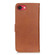 iPhone 16e / 17e KHAZNEH Cowhide Texture Horizontal Flip Leather Phone Case - Brown