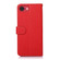 iPhone 16e / 17e KHAZNEH Litchi Texture Leather RFID Phone Case - Red