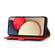iPhone 16e / 17e KHAZNEH Litchi Texture Leather RFID Phone Case - Red