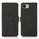 iPhone 16e / 17e KHAZNEH Matte Texture Leather Phone Case - Black