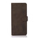 iPhone 16e / 17e KHAZNEH Matte Texture Leather Phone Case - Brown