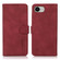 iPhone 16e / 17e KHAZNEH Matte Texture Leather Phone Case - Red