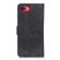 iPhone 16e / 17e KHAZNEH Retro Texture Leather Phone Case - Black