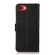 iPhone 16e / 17e KHAZNEH Side-Magnetic Litchi Genuine Leather RFID Case - Black