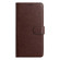 iPhone 16e / 17e Lambskin 8-card Slot Leather Phone Case - Brown