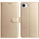 iPhone 16e / 17e Lambskin 8-card Slot Leather Phone Case - Gold
