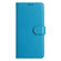 iPhone 16e / 17e Lambskin 8-card Slot Leather Phone Case - Light Blue
