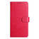 iPhone 16e / 17e Lambskin 8-card Slot Leather Phone Case - Rose Red