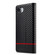 iPhone 16e / 17e LC.IMEEKE Carbon Fiber Leather Phone Case - Horizontal Black