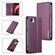 iPhone 16e / 17e LC.IMEEKE L1 Series Frosted Fine Texture PU Phone Case - Purple