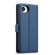 iPhone 16e / 17e LC.IMEEKE L2 Series Detachable Magsafe PU Phone Case with Lanyard - Blue