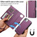 iPhone 16e / 17e LC.IMEEKE L2 Series Detachable Magsafe PU Phone Case with Lanyard - Purple