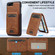iPhone 16e / 17e LC.IMEEKE L3 Series Detachable RFID Card Bag Magsafe Phone Case - Brown