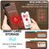 iPhone 16e / 17e LC.IMEEKE L3 Series Detachable RFID Card Bag Magsafe Phone Case - Brown