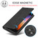iPhone 16e / 17e LC.IMEEKE Strong Magnetism Microfiber Leather Phone Case - Black