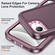 iPhone 16e / 17e Life Waterproof Rugged Phone Case - Purple + Pink