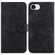 iPhone 16e / 17e Lily Embossed Leather Phone Case - Black