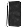 iPhone 16e / 17e Line Pattern Skin Feel Leather Phone Case - Black