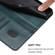 iPhone 16e / 17e Line Splicing Buckle Retro Leather Phone Case - Dark Green