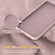 iPhone 16e / 17e Liquid Silicone MagSafe Phone Case with Rotating Holder - Pink