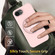 iPhone 16e / 17e Liquid Silicone MagSafe Phone Case with Rotating Holder - Pink