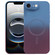 iPhone 16e / 17e Liquid TPU Silicone Gradient MagSafe Phone Case - Blue Purple