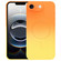 iPhone 16e / 17e Liquid TPU Silicone Gradient MagSafe Phone Case - Orange Yellow