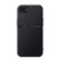 iPhone 16e / 17e Litchi Leather Magnetic Full Coverage Shockproof Phone Case - Black