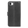 iPhone 16e / 17e Litchi Texture Horizontal Flip Leather Phone Case with Holder - Black