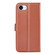 iPhone 16e / 17e Litchi Texture Horizontal Flip Leather Phone Case with Holder - Brown