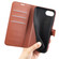 iPhone 16e / 17e Litchi Texture Horizontal Flip Leather Phone Case with Holder - Brown