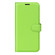 iPhone 16e / 17e Litchi Texture Horizontal Flip Leather Phone Case with Holder - Green