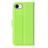 iPhone 16e / 17e Litchi Texture Horizontal Flip Leather Phone Case with Holder - Green