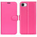 iPhone 16e / 17e Litchi Texture Horizontal Flip Leather Phone Case with Holder - Rose Red