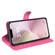 iPhone 16e / 17e Litchi Texture Horizontal Flip Leather Phone Case with Holder - Rose Red