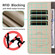 iPhone 16e / 17e Litchi Texture RFID Blocking 3-Card Wallet Leather Phone Case - Beige
