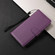 iPhone 16e / 17e Litchi Texture RFID Blocking 3-Card Wallet Leather Phone Case - Purple