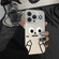 iPhone 16e / 17e Little Man Gestures Colored Silver Frosted PC Hybrid TPU Phone Case - Little Man Biye