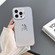 iPhone 16e / 17e Little Man Gestures Colored Silver Frosted PC Hybrid TPU Phone Case - Ultraman Gesture of Contempt