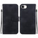 iPhone 16e / 17e Lotus Embossed Leather Phone Case - Black