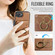 iPhone 16e / 17e MAGKING K1 MagSafe Detachable Wallet RFID Back Cover Phone Case - Brown